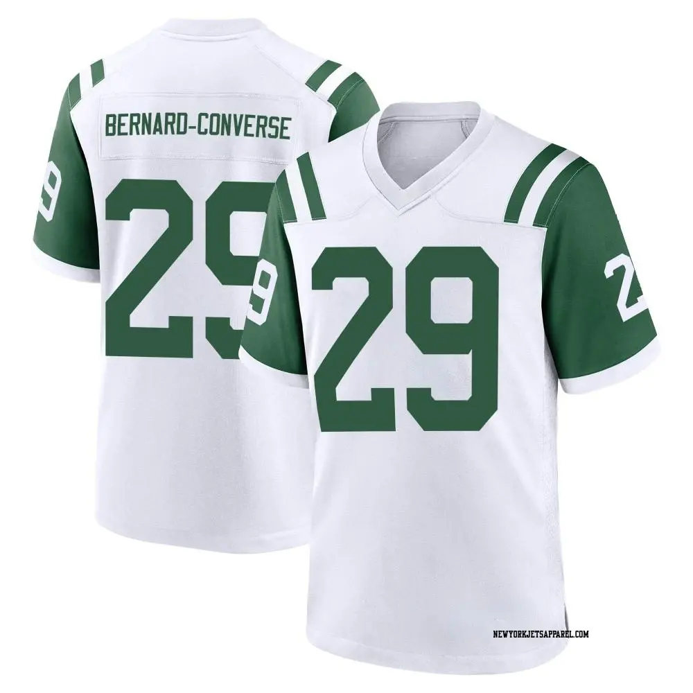 Jarrick Bernard Converse Jersey for Men Women and Kids Jets Store