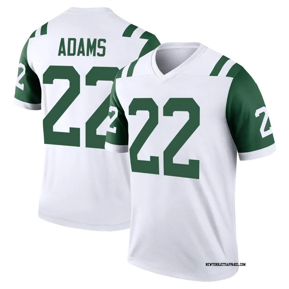 Jamal adams white jets jersey hotsell