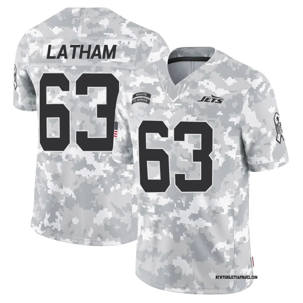 Brady Latham Jersey for Men Women and Kids Jets Store