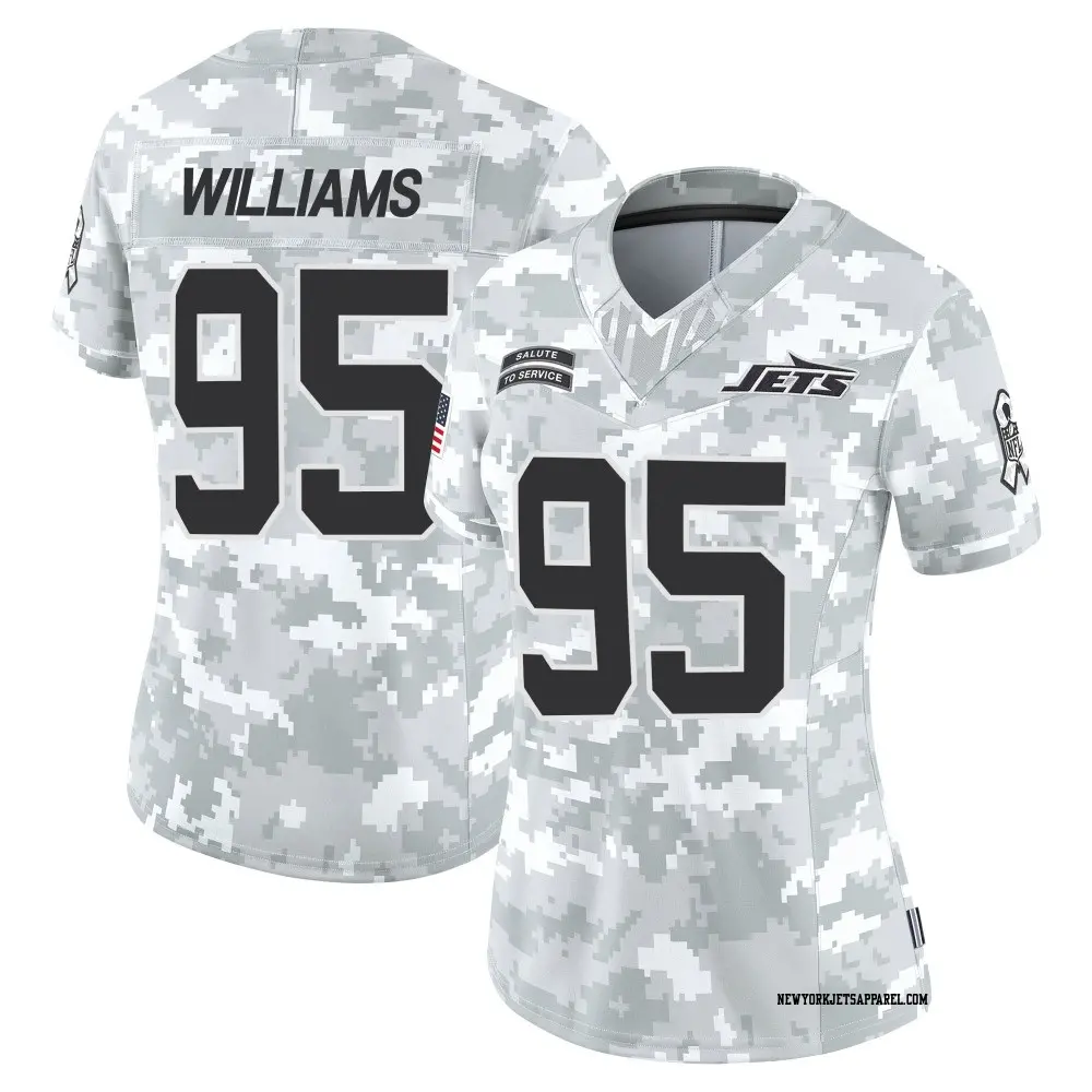 Quinnen Williams Jets Jersey Women T shirt best sale